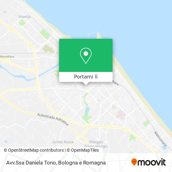 Mappa Avv.Ssa Daniela Tono