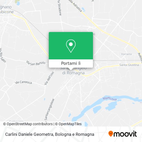 Mappa Carlini Daniele Geometra