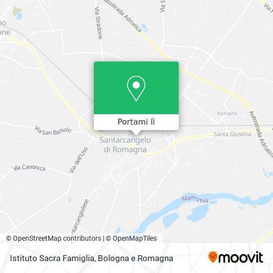 Mappa Istituto Sacra Famiglia