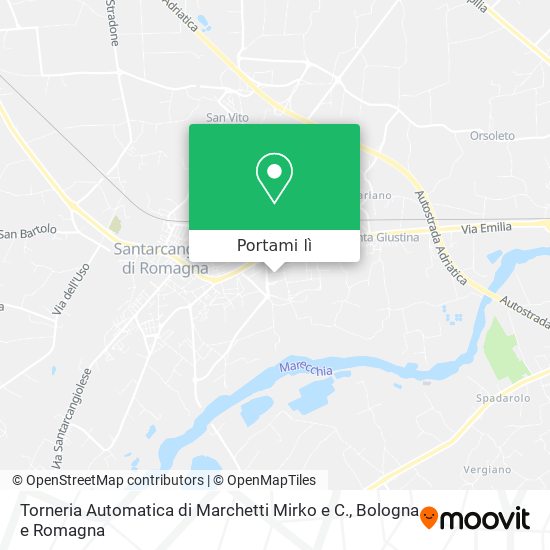 Mappa Torneria Automatica di Marchetti Mirko e C.