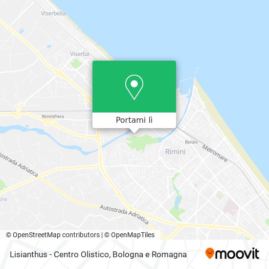 Mappa Lisianthus - Centro Olistico