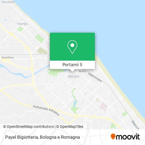 Mappa Payel Bigiotteria