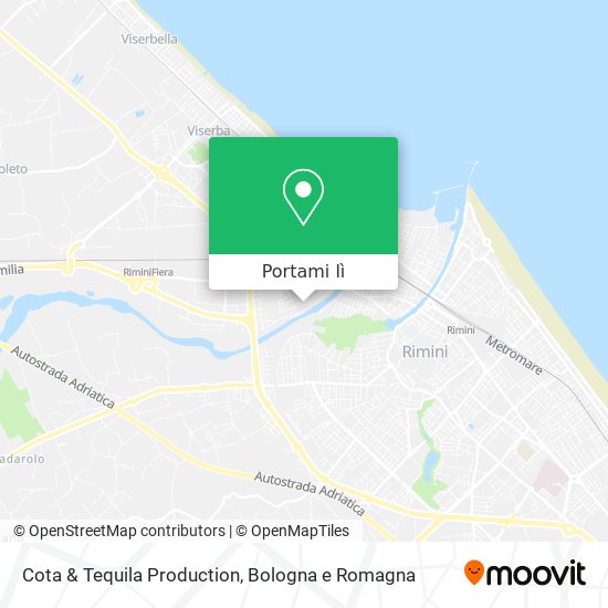 Mappa Cota & Tequila Production