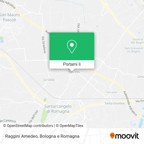 Mappa Raggini Amedeo