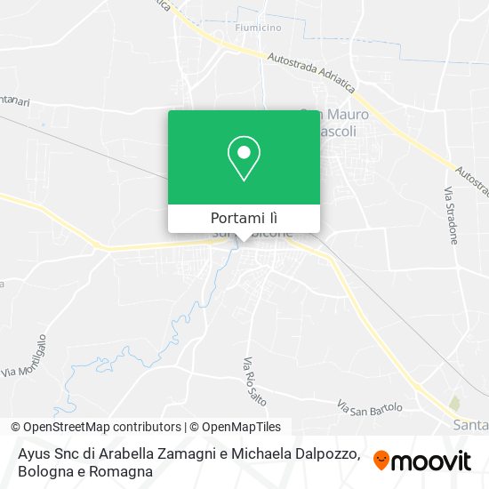 Mappa Ayus Snc di Arabella Zamagni e Michaela Dalpozzo