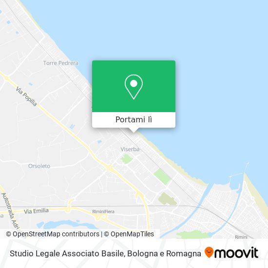Mappa Studio Legale Associato Basile