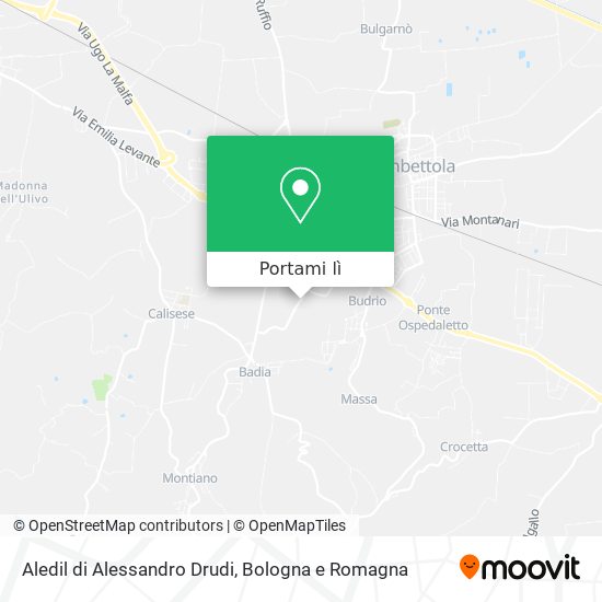Mappa Aledil di Alessandro Drudi