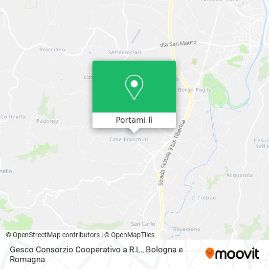 Mappa Gesco Consorzio Cooperativo a R.L.