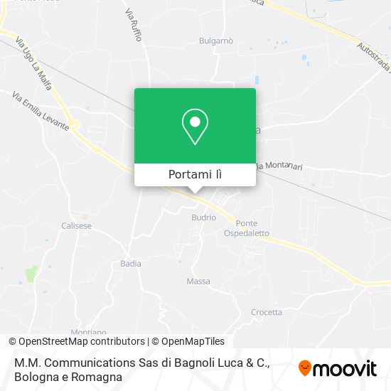 Mappa M.M. Communications Sas di Bagnoli Luca & C.