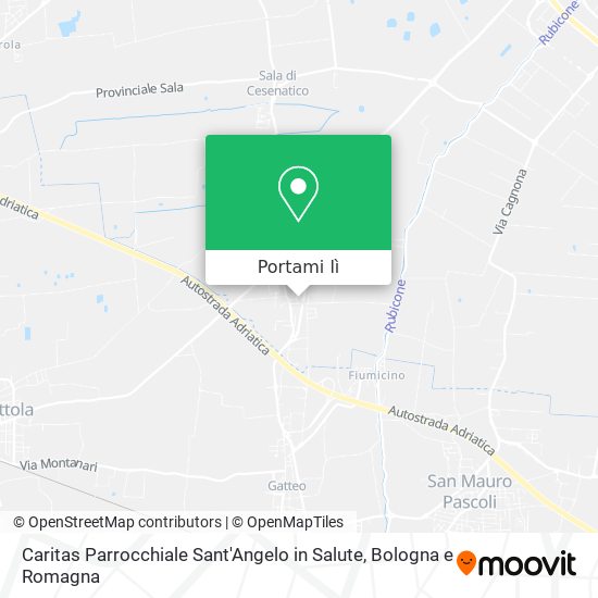 Mappa Caritas Parrocchiale Sant'Angelo in Salute