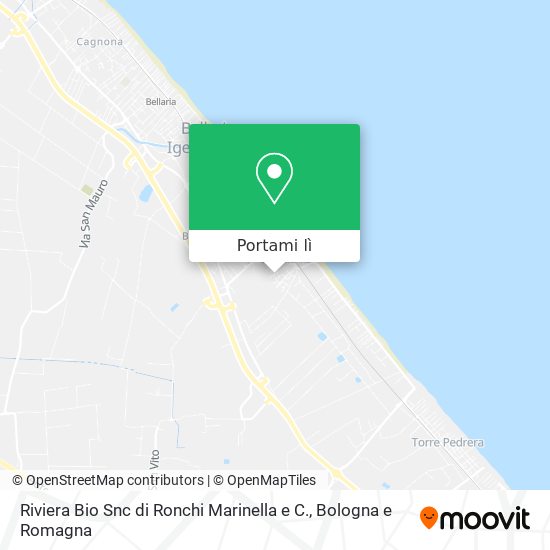 Mappa Riviera Bio Snc di Ronchi Marinella e C.