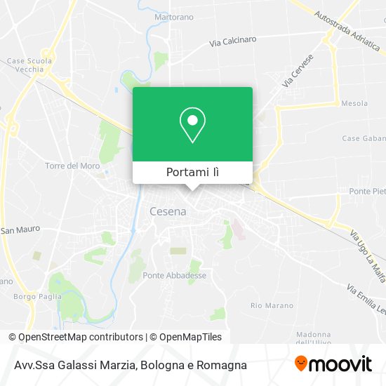 Mappa Avv.Ssa Galassi Marzia