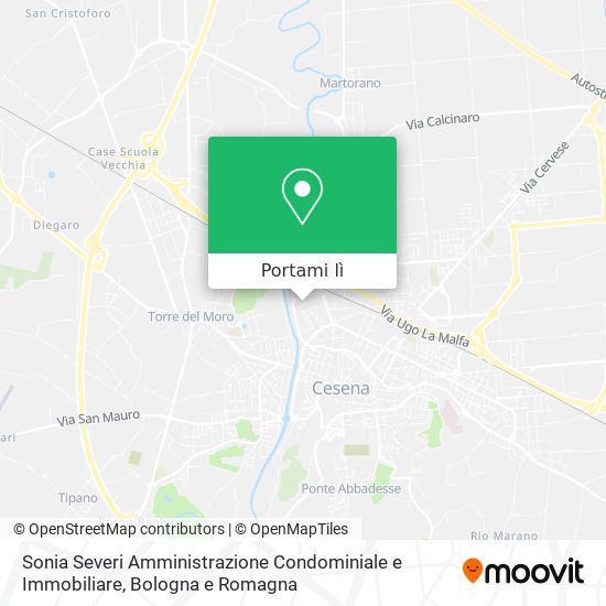 Mappa Sonia Severi Amministrazione Condominiale e Immobiliare