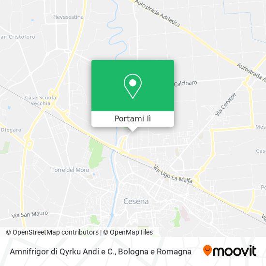 Mappa Amnifrigor di Qyrku Andi e C.