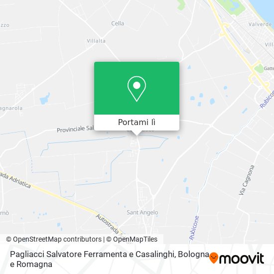 Mappa Pagliacci Salvatore Ferramenta e Casalinghi