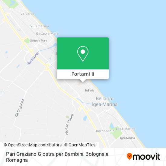 Mappa Pari Graziano Giostra per Bambini