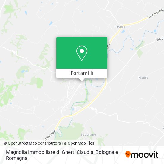 Mappa Magnolia Immobiliare di Ghetti Claudia