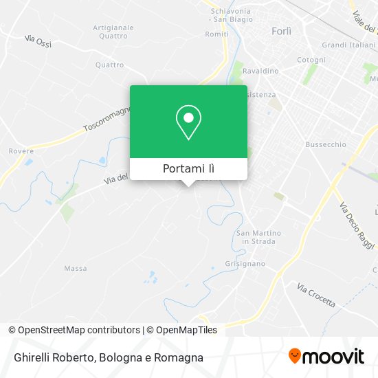 Mappa Ghirelli Roberto