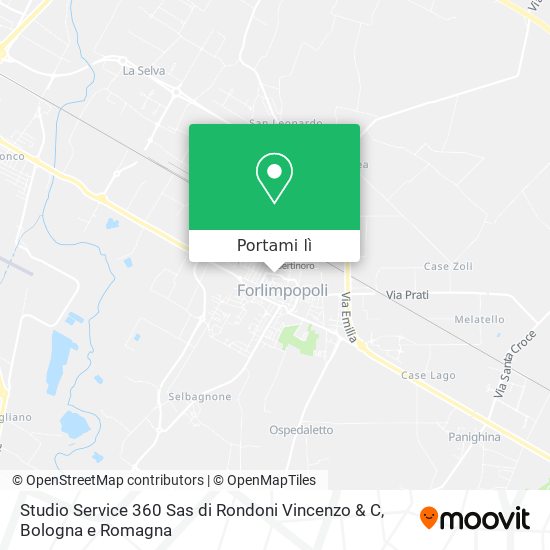 Mappa Studio Service 360 Sas di Rondoni Vincenzo & C