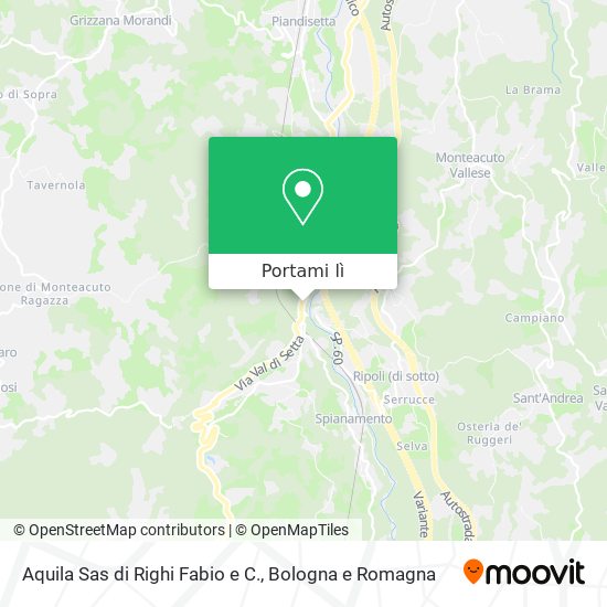 Mappa Aquila Sas di Righi Fabio e C.