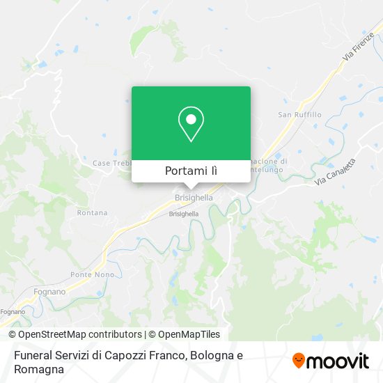 Mappa Funeral Servizi di Capozzi Franco