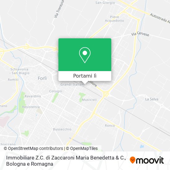 Mappa Immobiliare Z.C. di Zaccaroni Maria Benedetta & C.