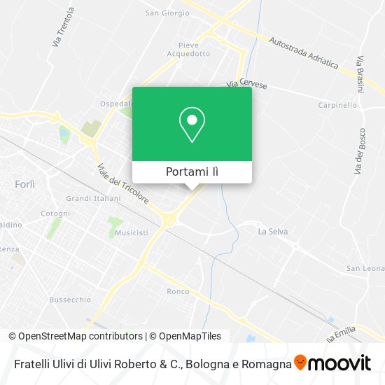 Mappa Fratelli Ulivi di Ulivi Roberto & C.