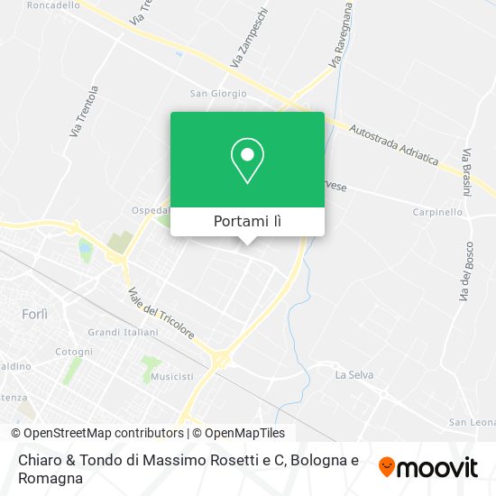 Mappa Chiaro & Tondo di Massimo Rosetti e C