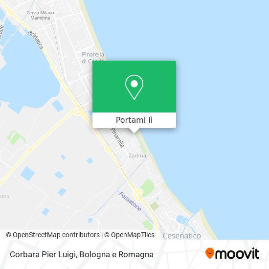 Mappa Corbara Pier Luigi