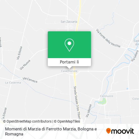 Mappa Momenti di Marzia di Ferrotto Marzia
