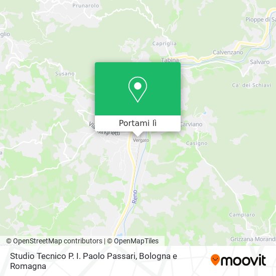 Mappa Studio Tecnico P. I. Paolo Passari