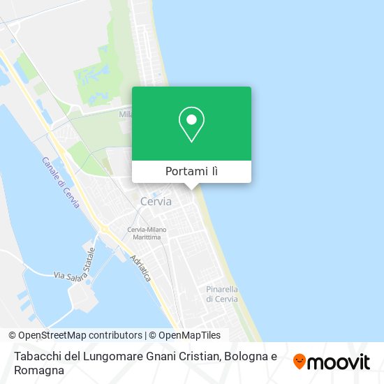 Mappa Tabacchi del Lungomare Gnani Cristian