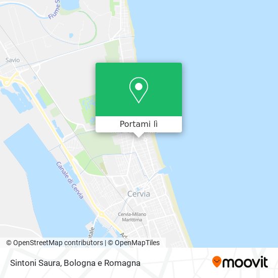 Mappa Sintoni Saura