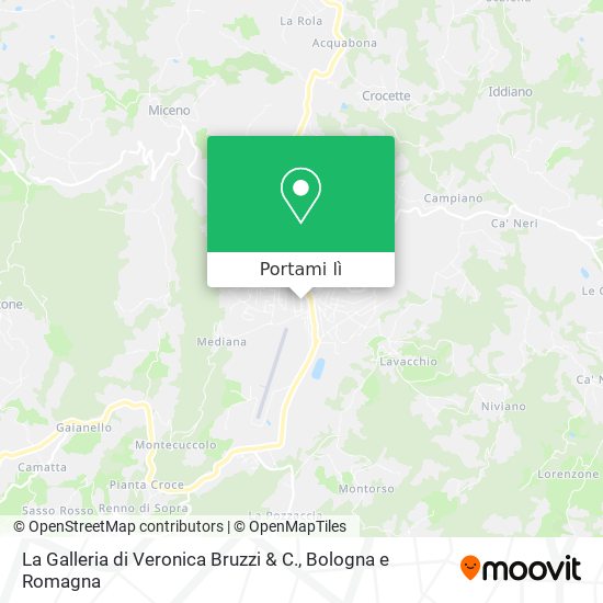 Mappa La Galleria di Veronica Bruzzi & C.