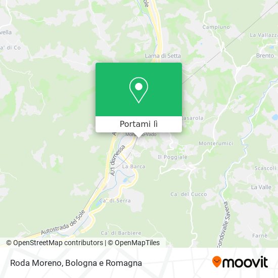 Mappa Roda Moreno