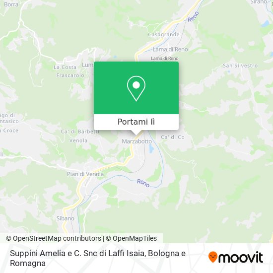 Mappa Suppini Amelia e C. Snc di Laffi Isaia
