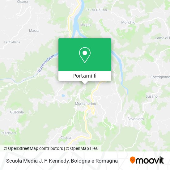 Mappa Scuola Media J. F. Kennedy