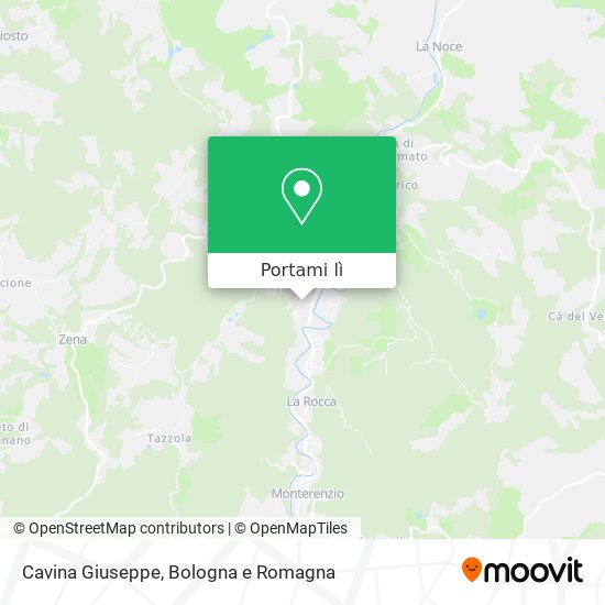 Mappa Cavina Giuseppe