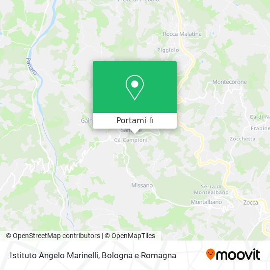 Mappa Istituto Angelo Marinelli