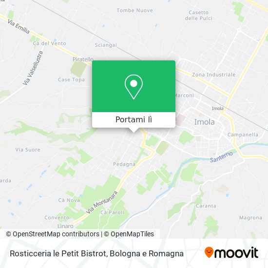 Mappa Rosticceria le Petit Bistrot