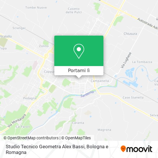 Mappa Studio Tecnico Geometra Alex Bassi