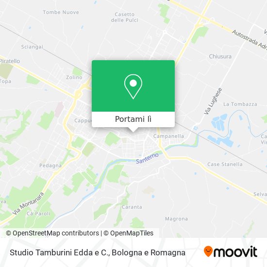 Mappa Studio Tamburini Edda e C.