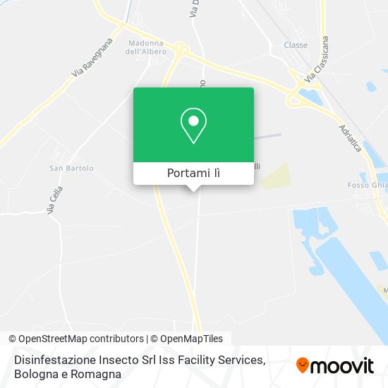 Mappa Disinfestazione Insecto Srl Iss Facility Services