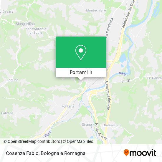 Mappa Cosenza Fabio
