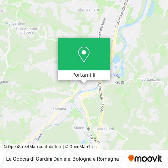 Mappa La Goccia di Gardini Daniele
