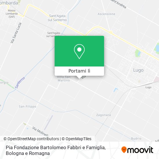 Mappa Pia Fondazione Bartolomeo Fabbri e Famiglia