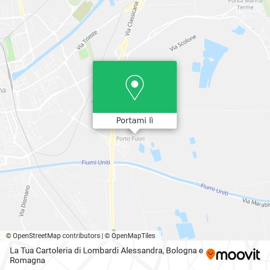 Mappa La Tua Cartoleria di Lombardi Alessandra