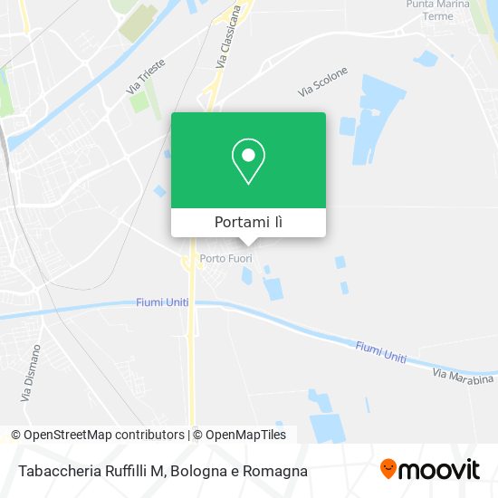 Mappa Tabaccheria Ruffilli M