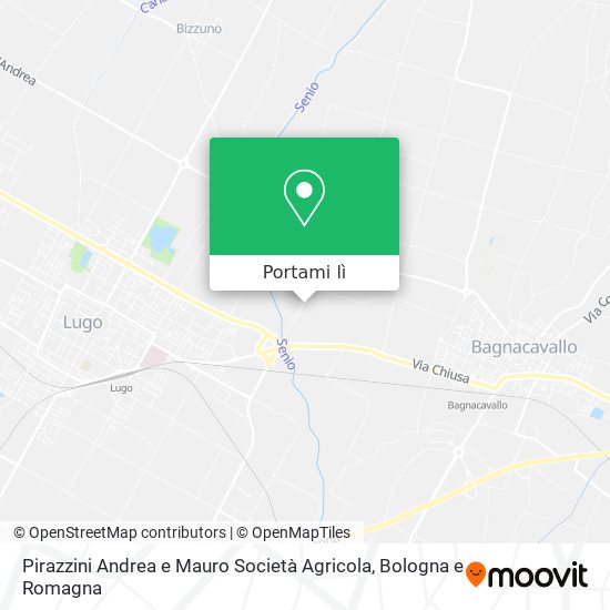 Mappa Pirazzini Andrea e Mauro Società Agricola