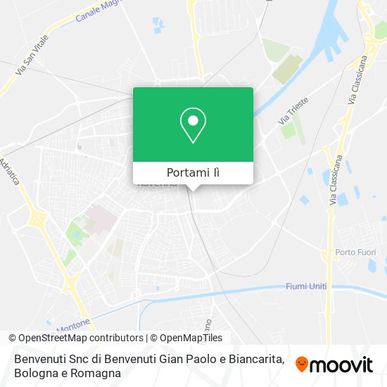 Mappa Benvenuti Snc di Benvenuti Gian Paolo e Biancarita